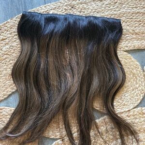 Clip-In Human Hair Extensions – Ombre Brown 14